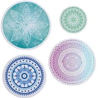 Seaside Round Beach Towel