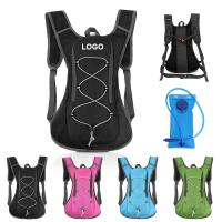 Two Layer Cycling Hydration Backpack With 2L Water Bladder